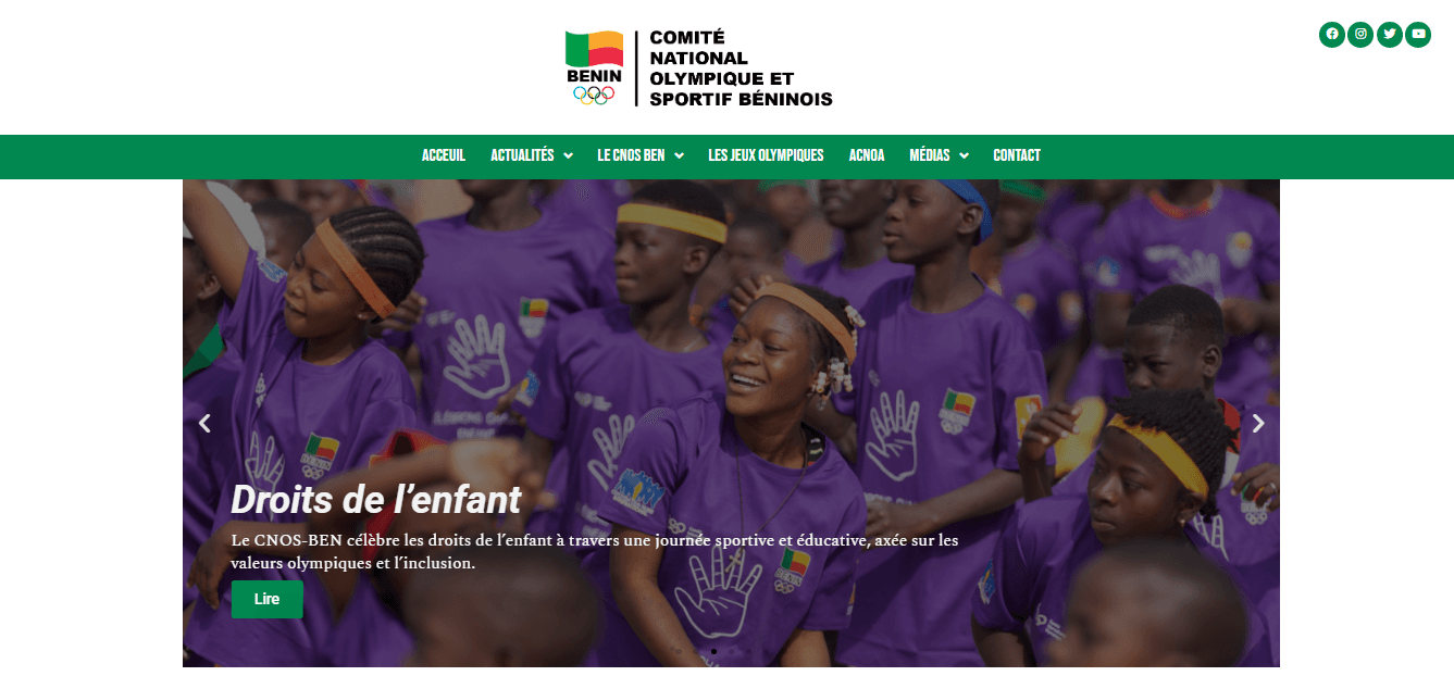 CNOS : Comité National Olympique et Sportif du Bénin